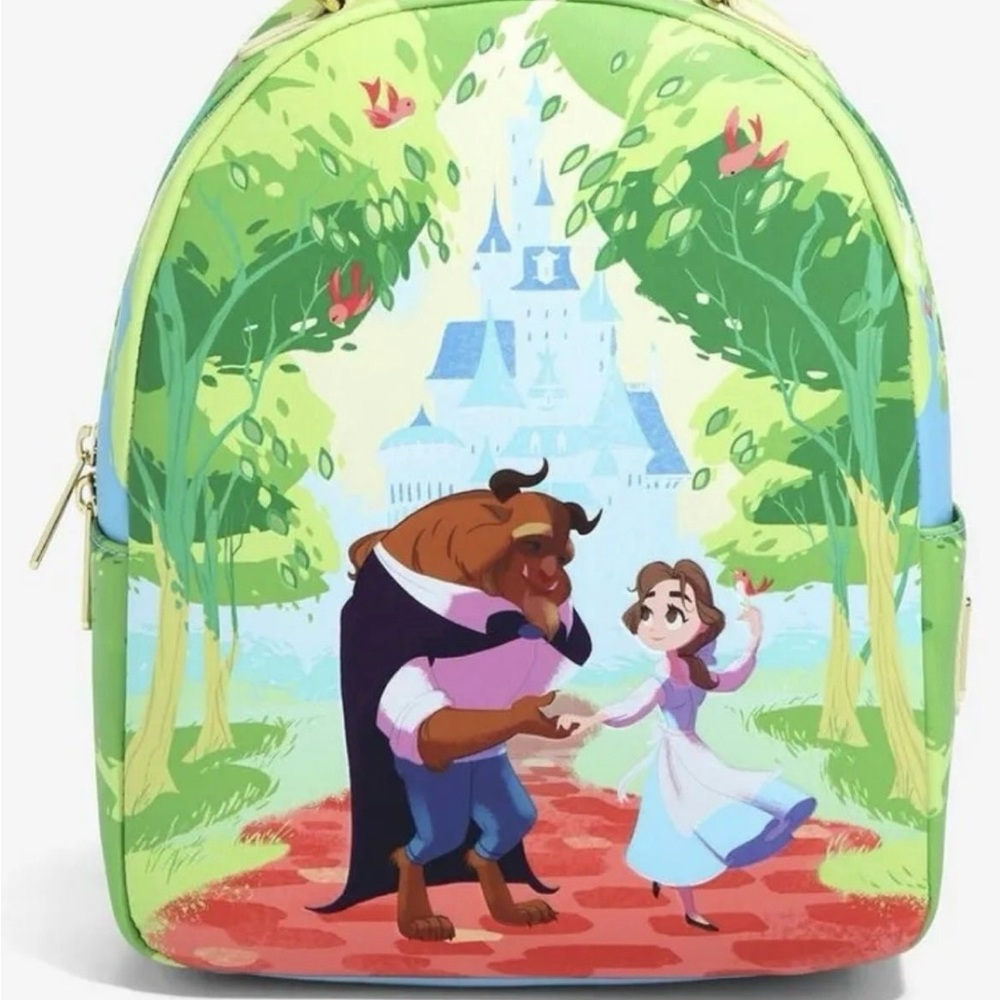 Loungefly Disney Beauty & the Beast Scenic Stroll Mini
Backpack BL Exclusive